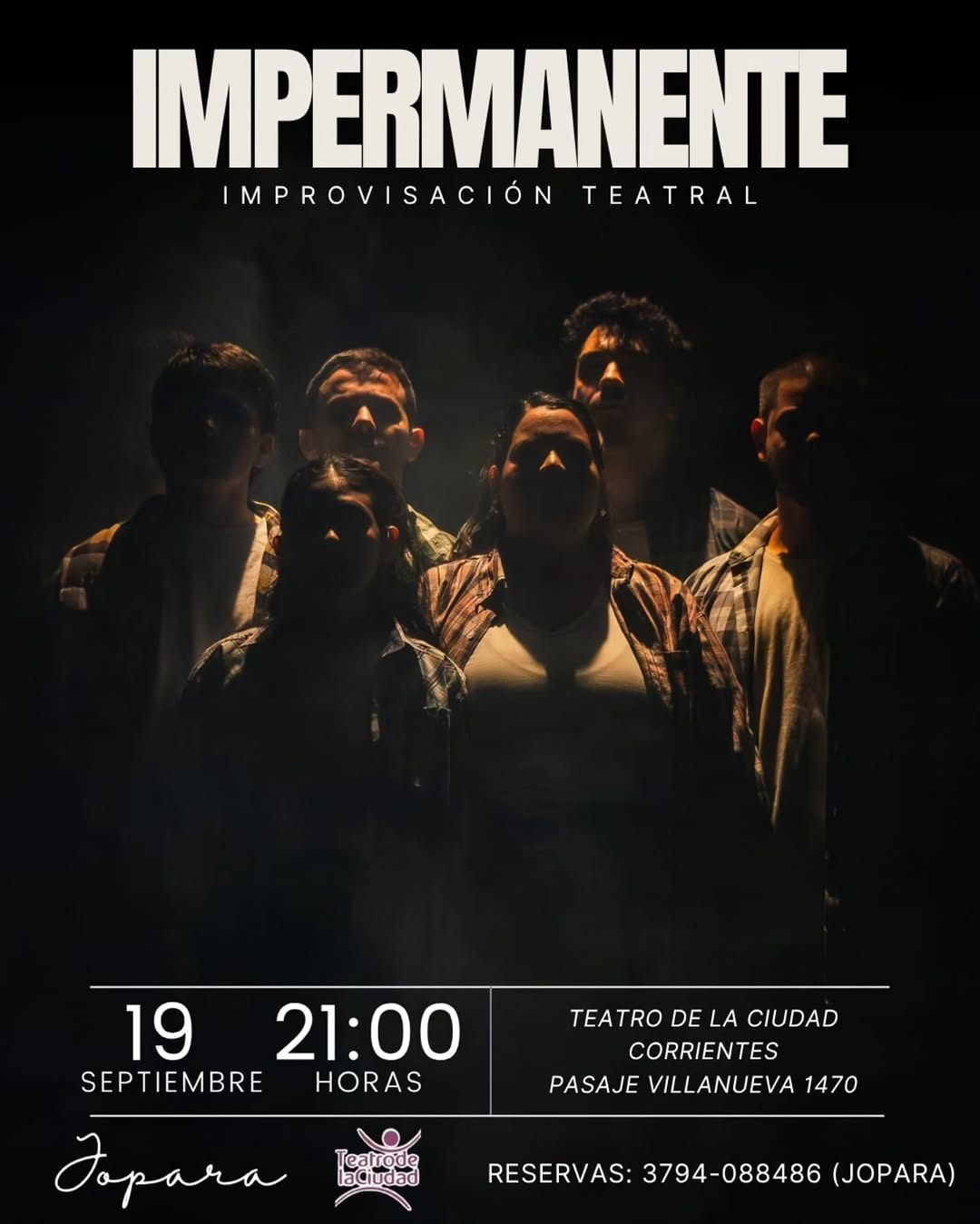 Afiche de la obra Impermanente