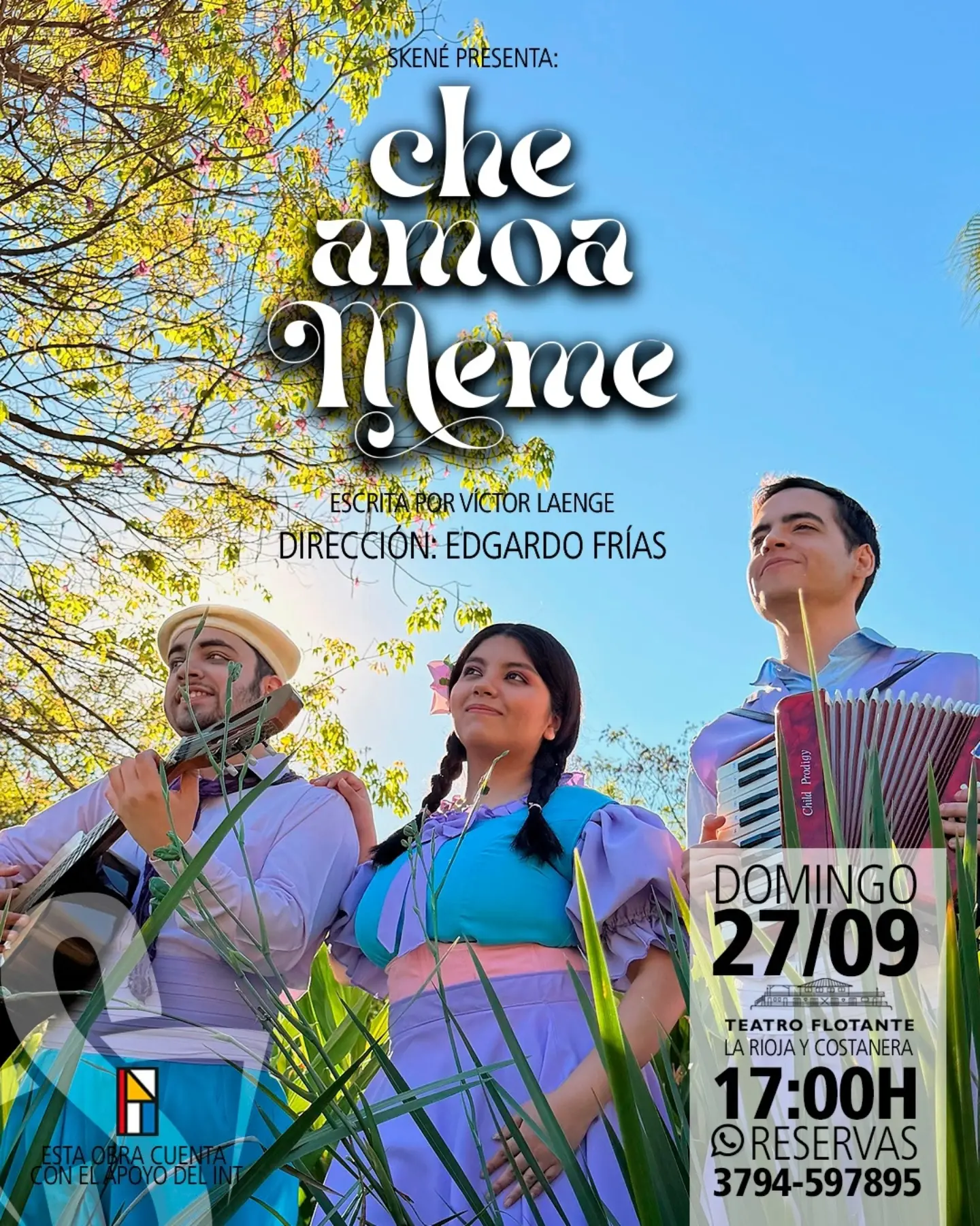 Afiche de la obra CHE AMOA MEME