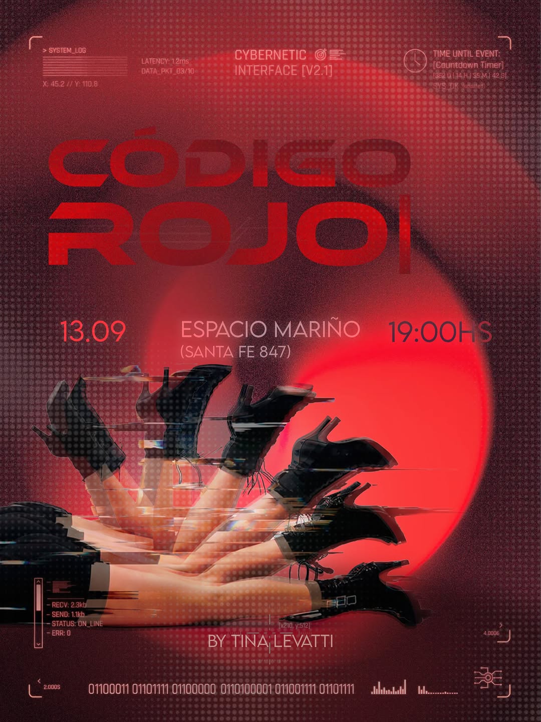 Afiche de la obra Código Rojo
