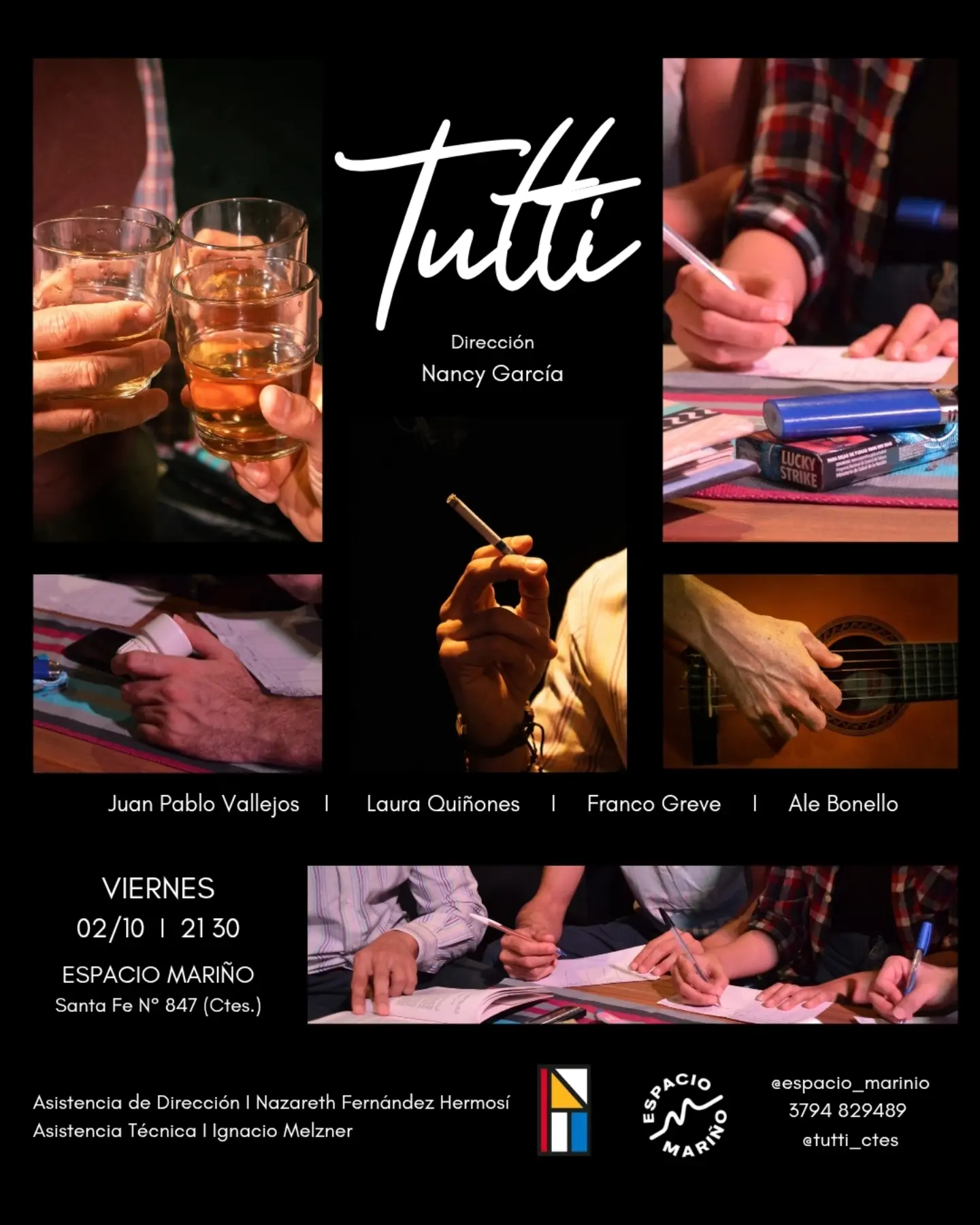 Afiche de la obra Tutti